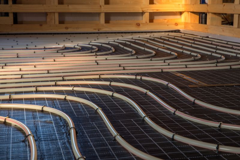Completed Floor Heating Installation